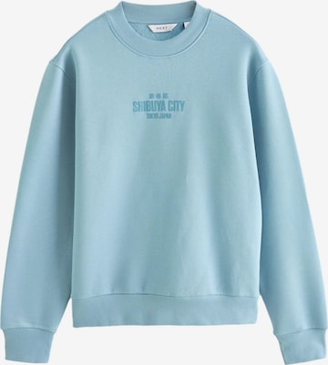 Next Sweatshirt in Blau: Vorderseite