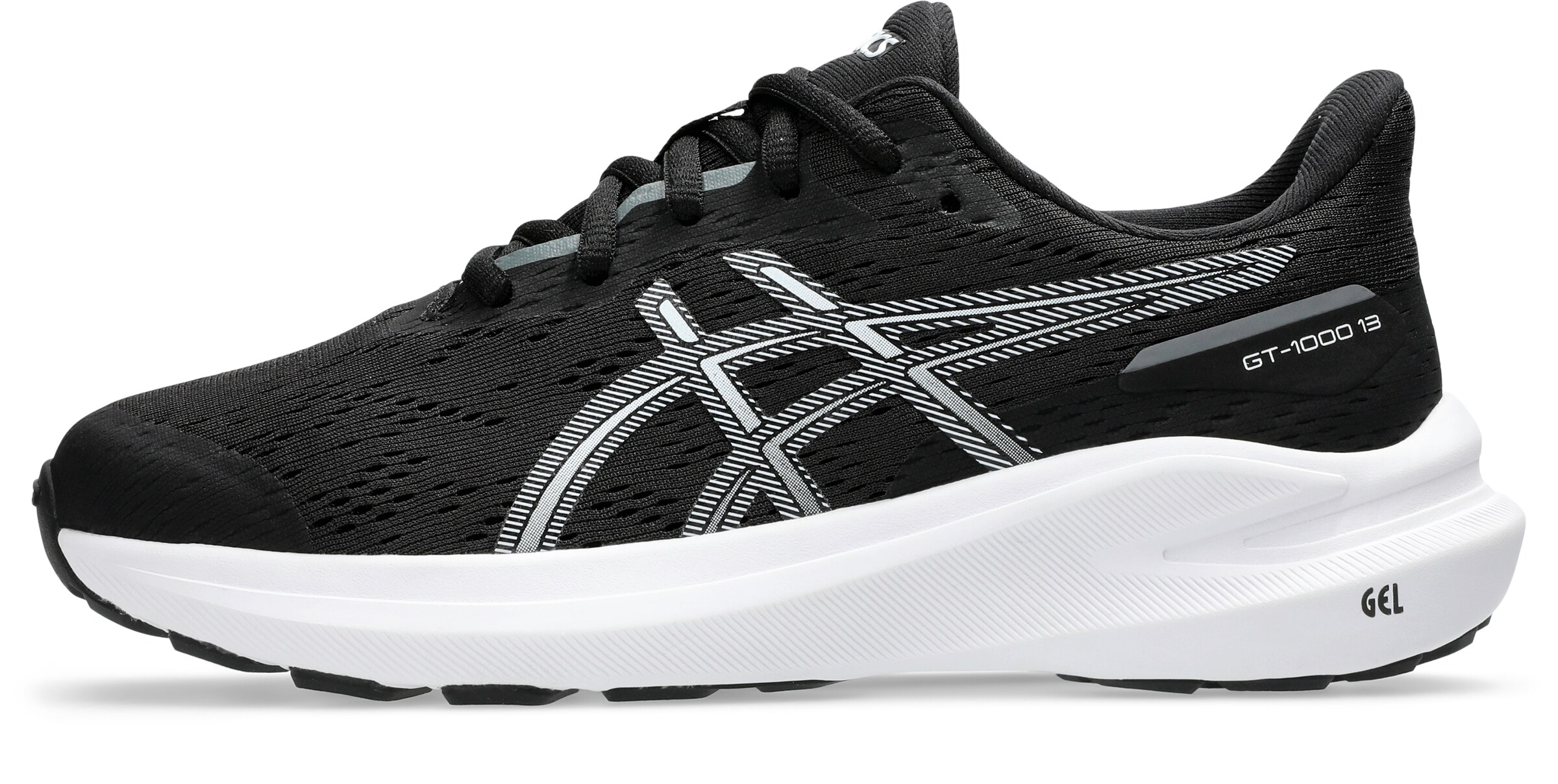 ASICS Laufschuh in Schwarz: Vorderseite