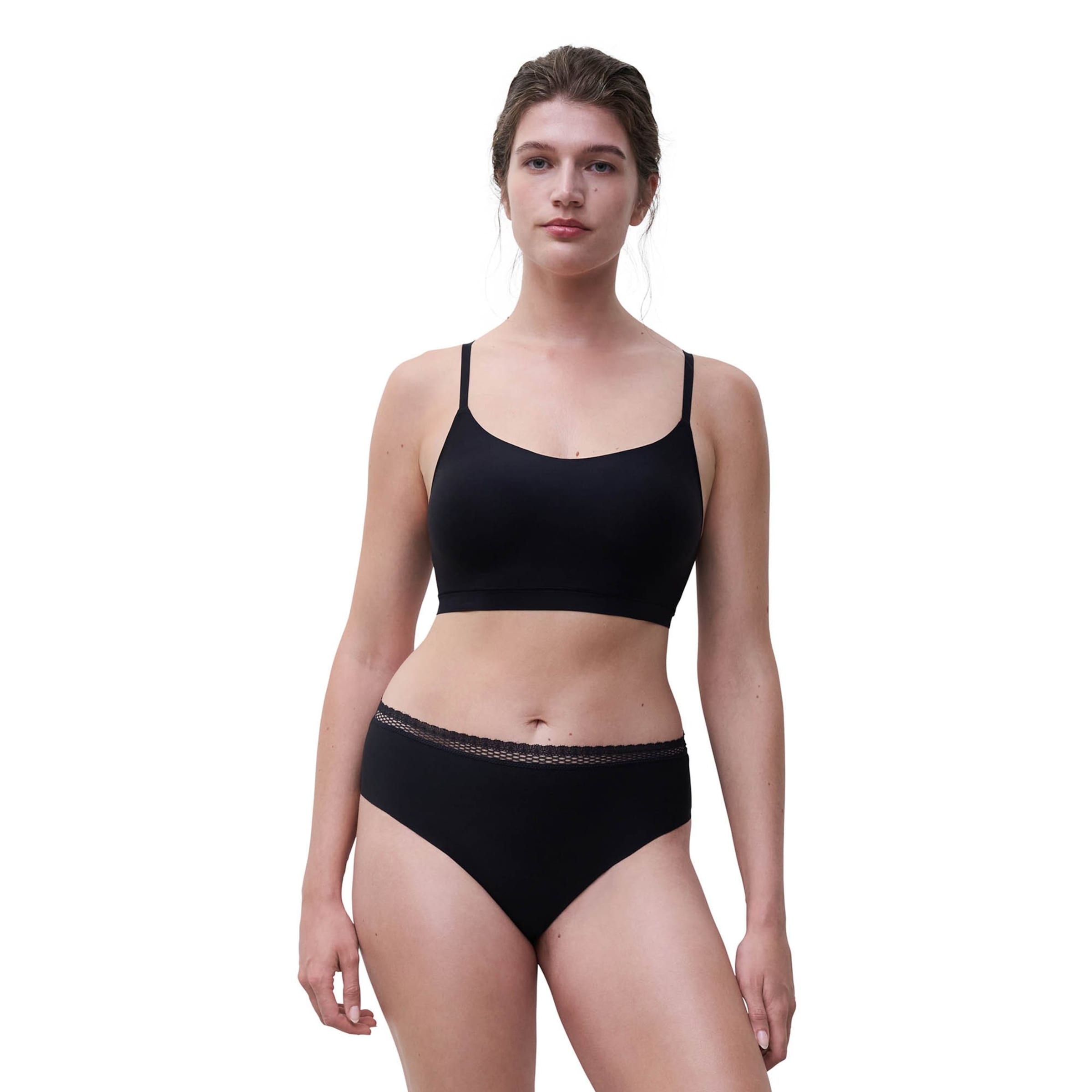 Slip 'Cozy Chic' di Chantelle in nero