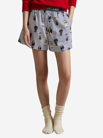 Polo Ralph Lauren Pyjamabroek ' Iconic Bear ' in Gemengde kleuren: voorkant