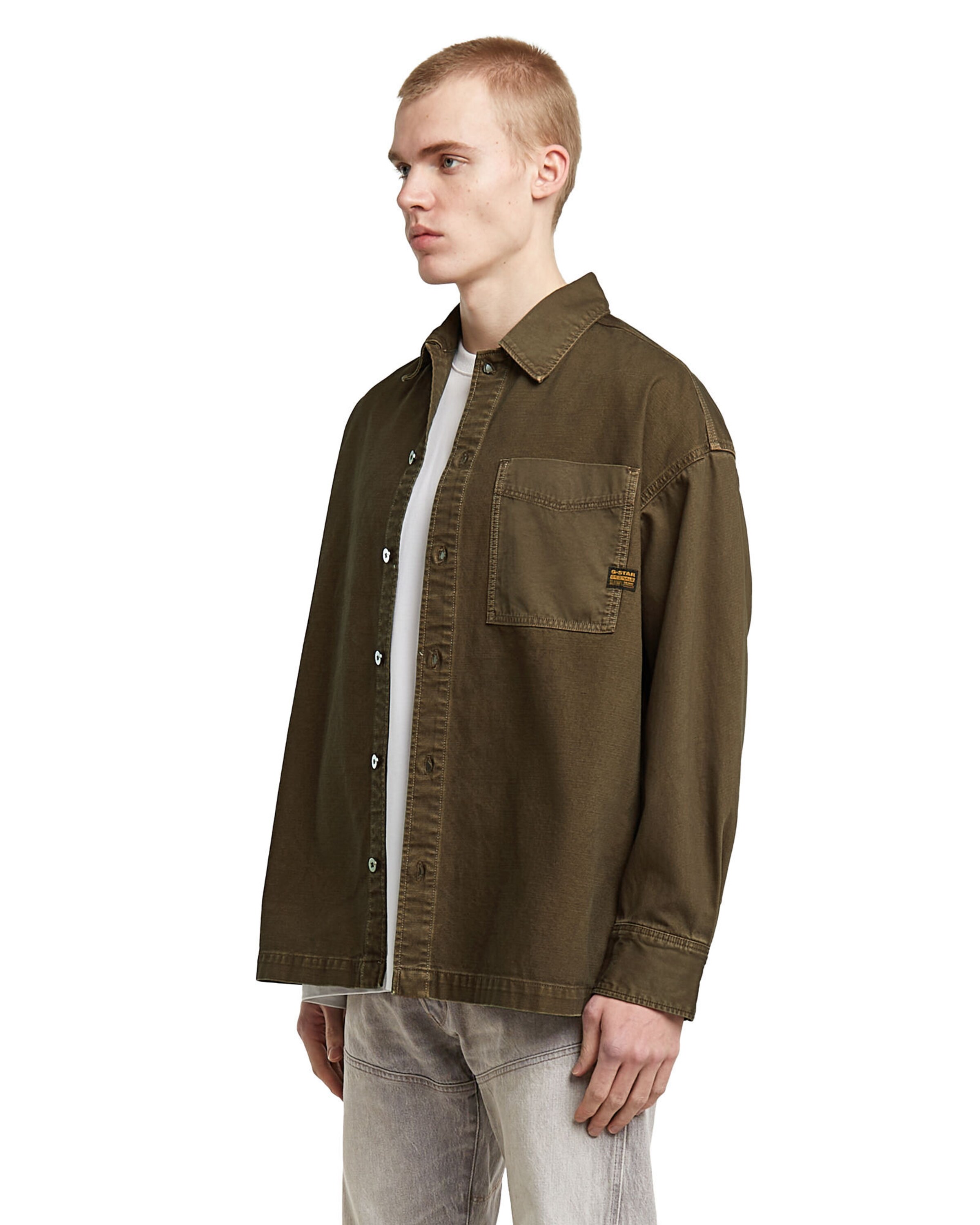 G-STAR Comfort Fit Hemd in Braun