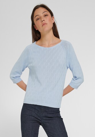 Pull-over Peter Hahn en bleu : devant