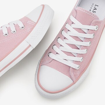 LASCANA Låg sneaker i rosa