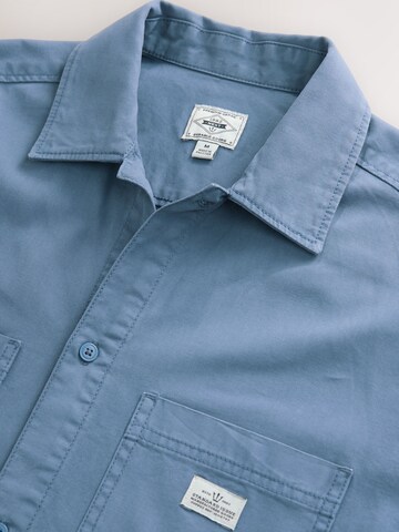 Next Regular Fit Hemd in Blau