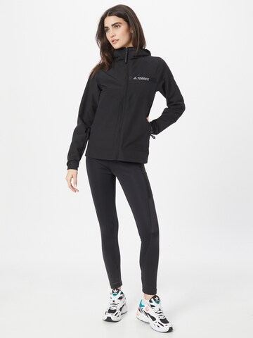 ADIDAS TERREX Outdoorová bunda - Čierna