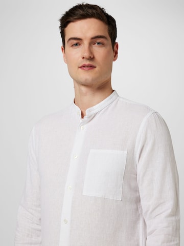 Matinique Regular fit Button Up Shirt 'Trostol' in White