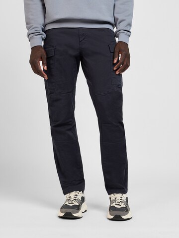 yazubi Slimfit Cargohose 'Jayden' in Blau