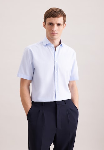 SEIDENSTICKER Regular fit Business shirt in Blue: front