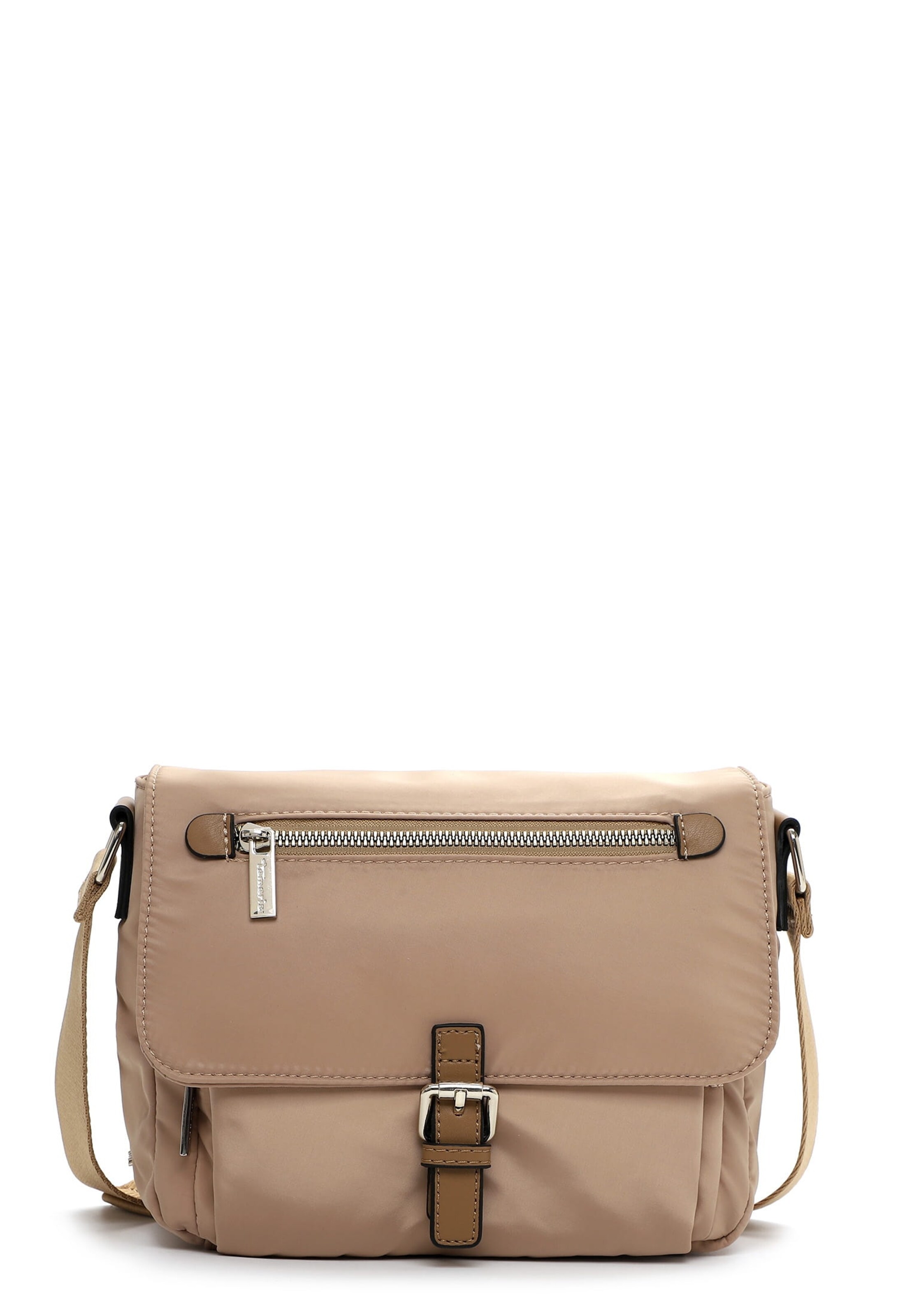 Borsa a spalla 'Khiria' di Tamaris in marrone: frontale