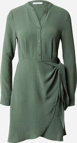 ABOUT YOU - Vestido camisero 'Rana' en verde: frente