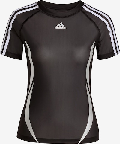 ADIDAS ORIGINALS T-Shirt 'Adilenium Saison 4 Teamgeist' in XXXS-XXS in schwarz / weiß, Produktansicht