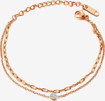 Kim Johanson Armband 'Giulia' in Gold: Vorderseite