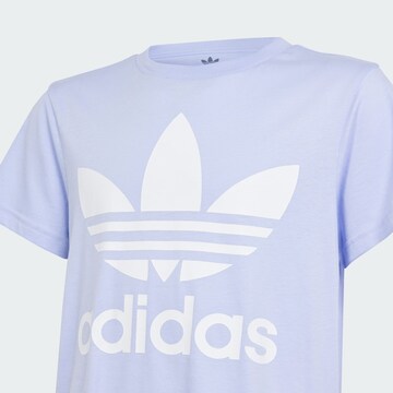 ADIDAS ORIGINALS Shirt 'Trefoil' in Purple