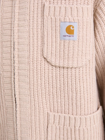 Carhartt WIP Kardigan 'Chore' w kolorze beżowy