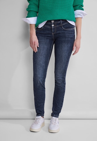 STREET ONE Skinny Jeans in Blau