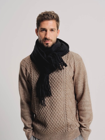 ABOUT YOU x Kevin Trapp Scarf 'Vincent' in Black: front