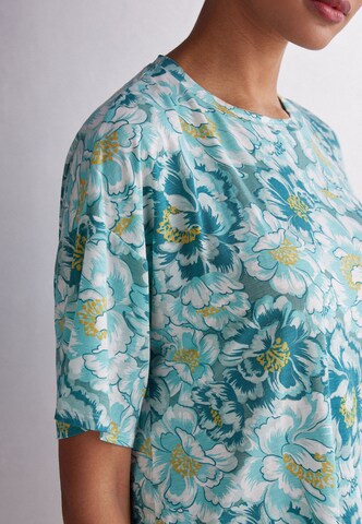 INTIMISSIMI Pajama Shirt 'EMERALD FLOWER' in Green