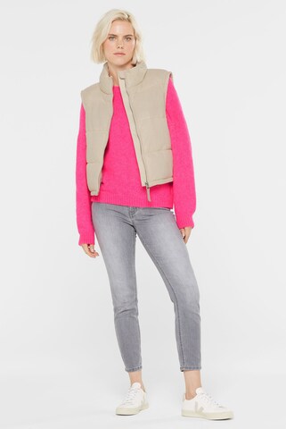 SENSES.THE LABEL Vest in Brown