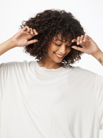 WEEKDAY Oversized shirt in White