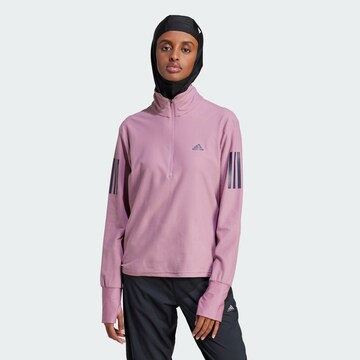 ADIDAS SPORTSWEAR Sportovní mikina 'Own The Run' – pink: přední strana