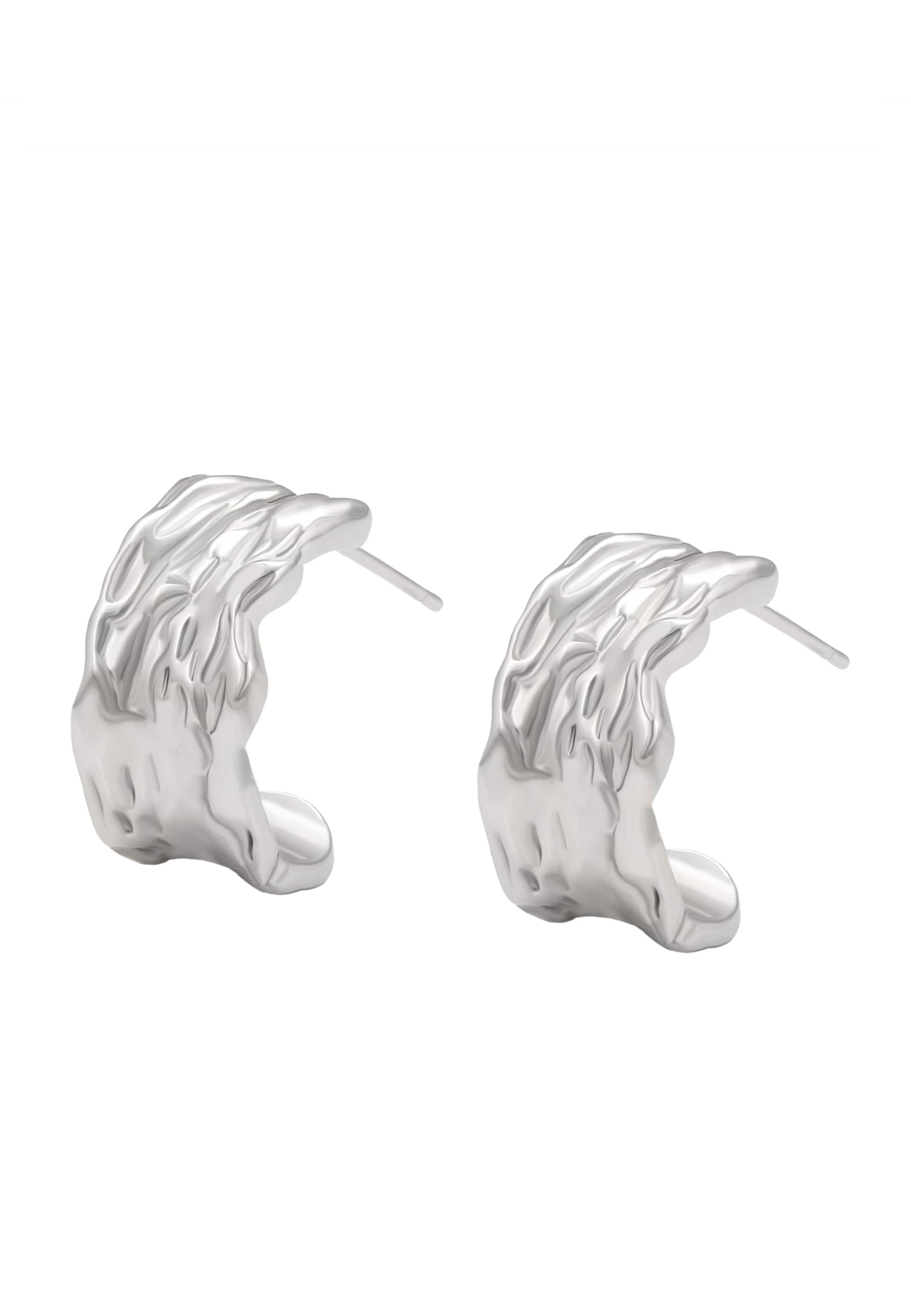 Gaya - Pendientes en plata: frente