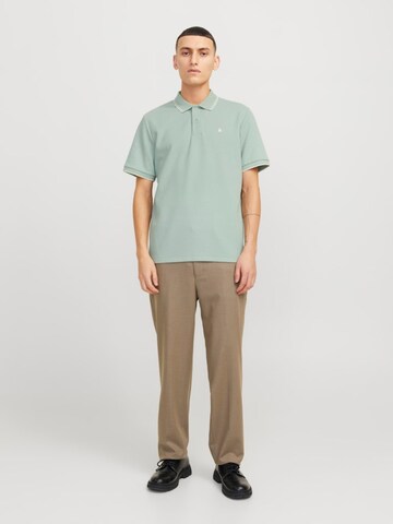 JACK & JONES Shirt 'JJEAUSTIN POLO ui' in Green