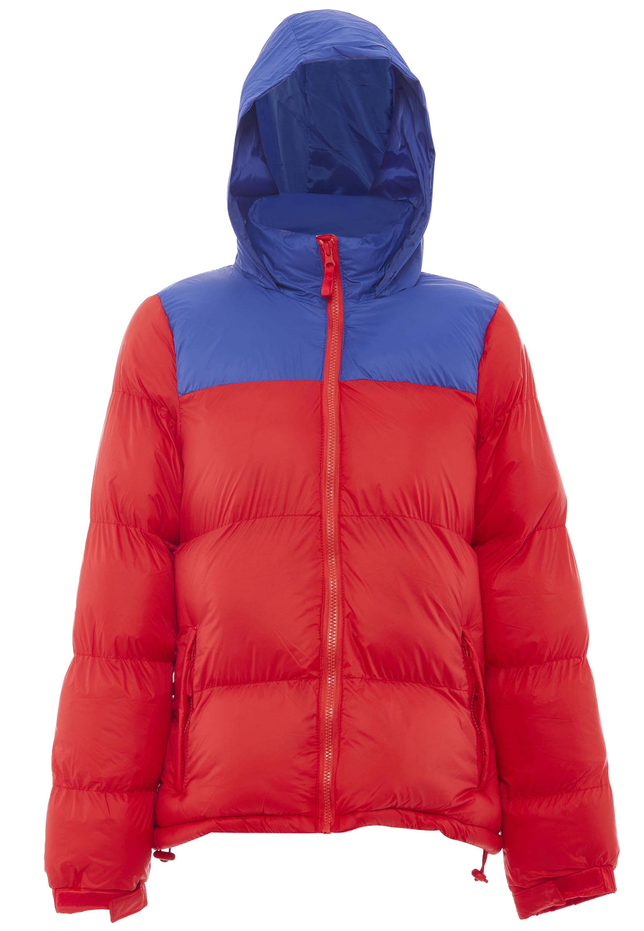 Libbi Winterjas in Rood: voorkant