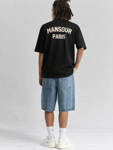Mansour Shirt 'Paris College T-shirt' in Schwarz