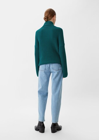 Pullover di comma casual identity in verde: dietro