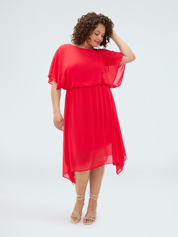 Fiorella Rubino - Vestido en rojo
