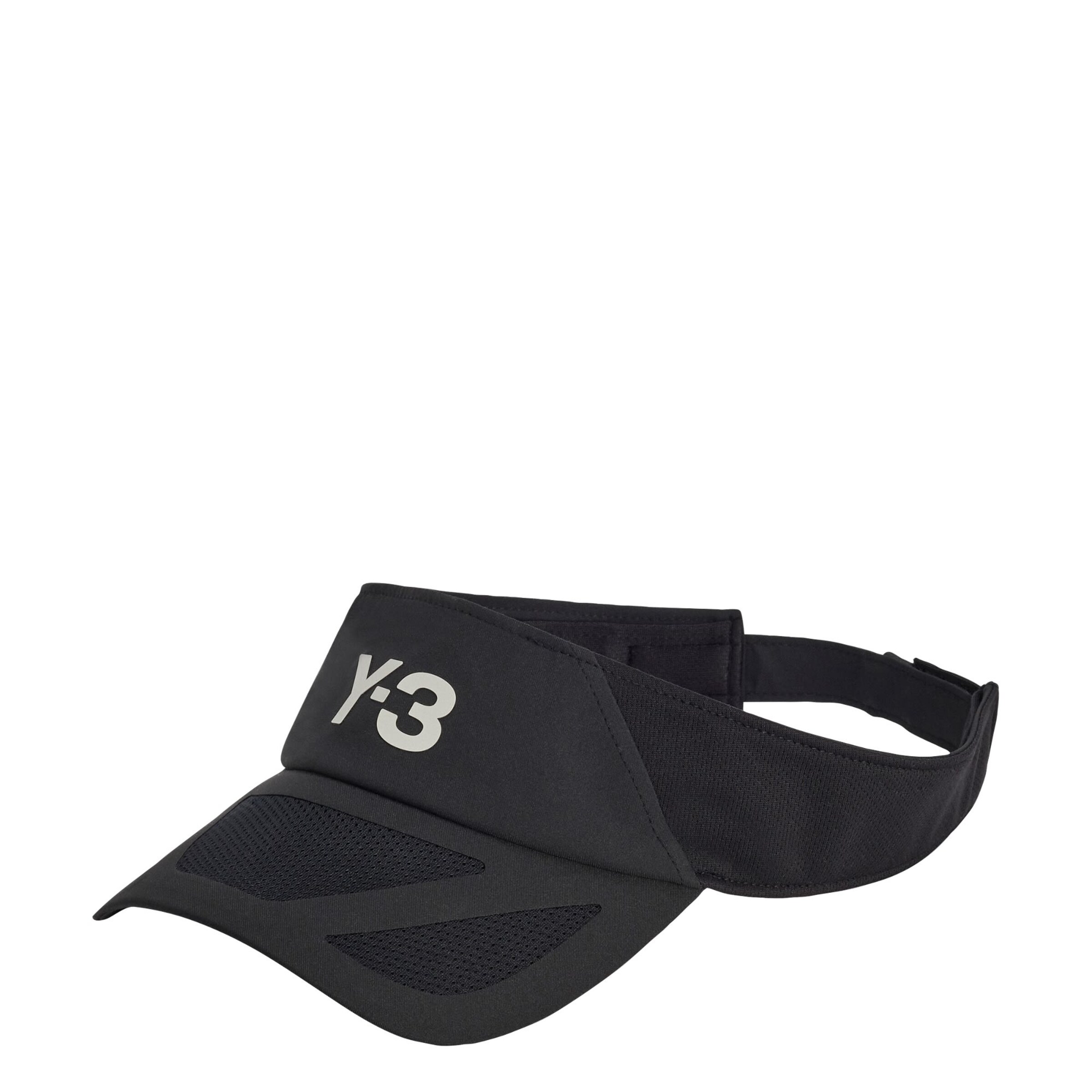 ADIDAS Visor 'Y-3' in Schwarz: Vorderseite