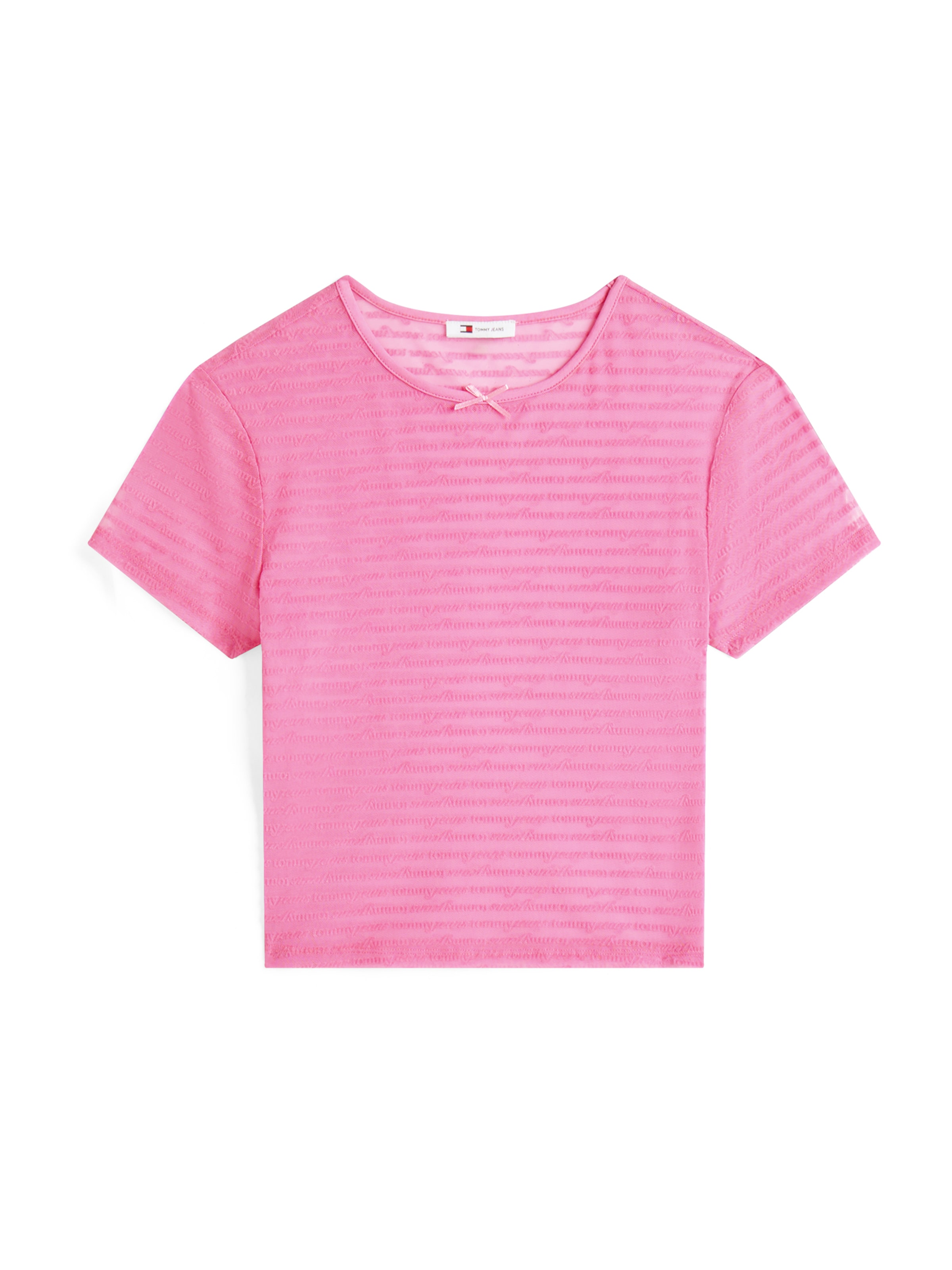 Tommy Jeans Shirt in Pink: front