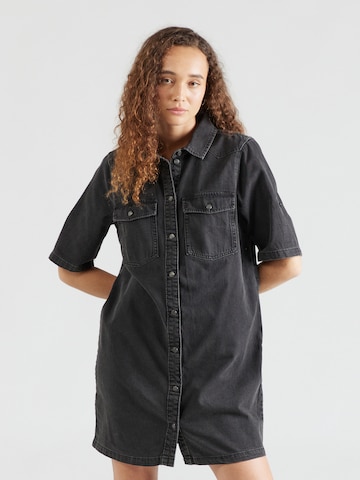 Noisy may Blusenkleid in Schwarz: Vorderseite