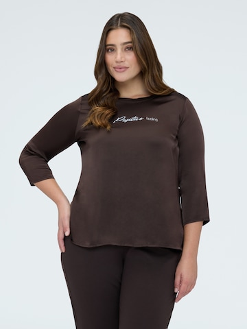 Maglietta di Fiorella Rubino in marrone