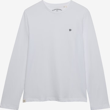 Superdry & Co Koszulka 'CLASSIC ESSENTIAL' w kolorze biały: przód