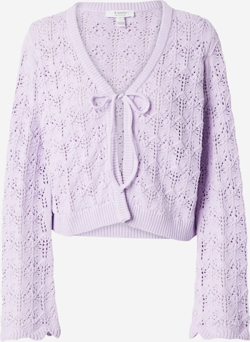 b.young Knit Cardigan 'NAJO' in Purple: front