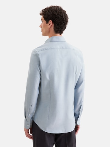 SEIDENSTICKER Slim Fit Hemd in Grün