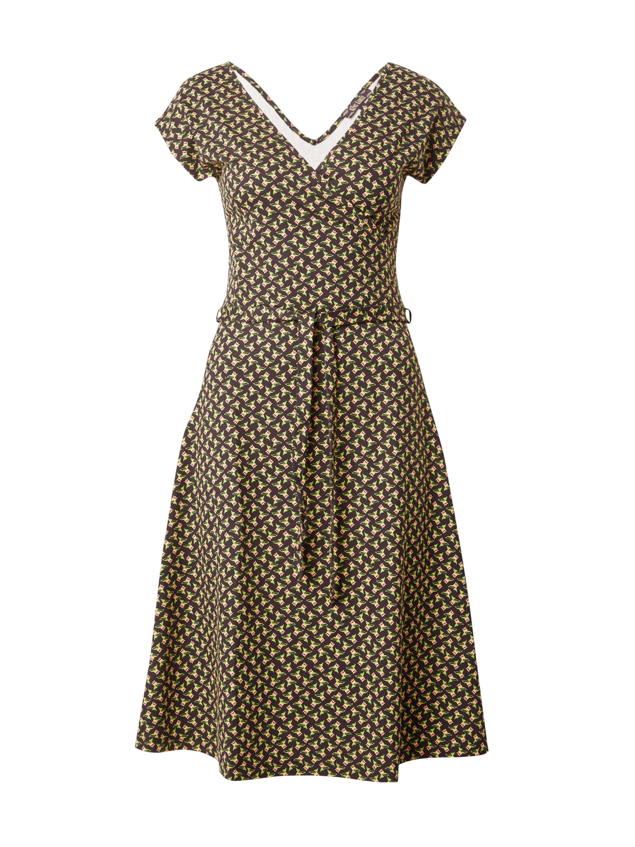 Robe 'Mira' King Louie en noir : devant