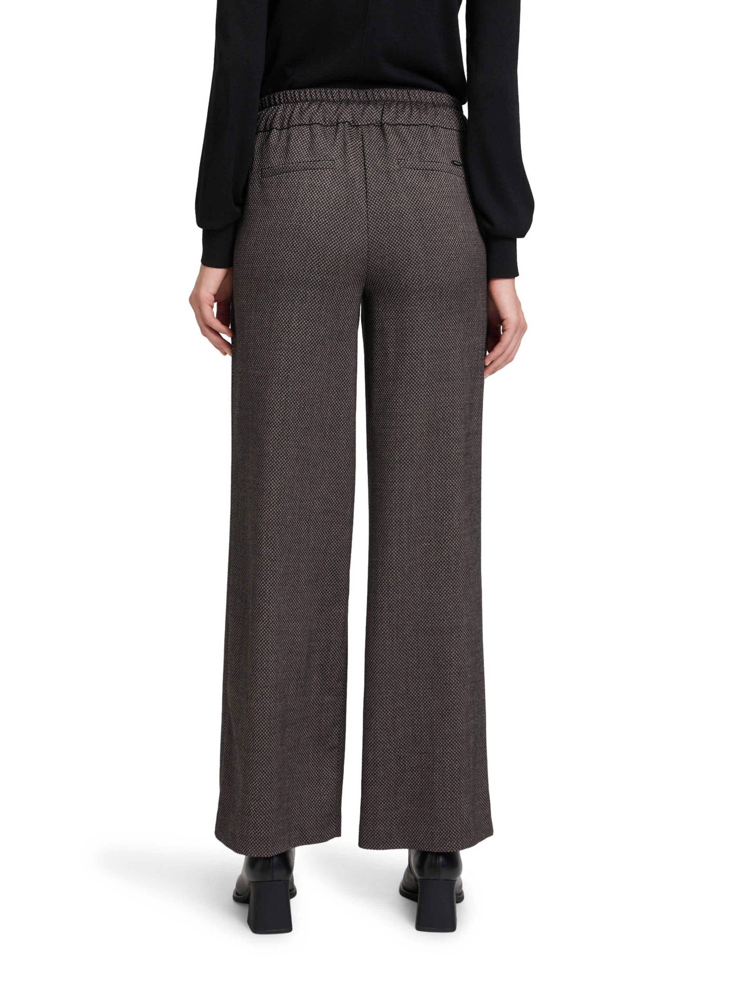 Betty & Co Loosefit Broek in Zwart