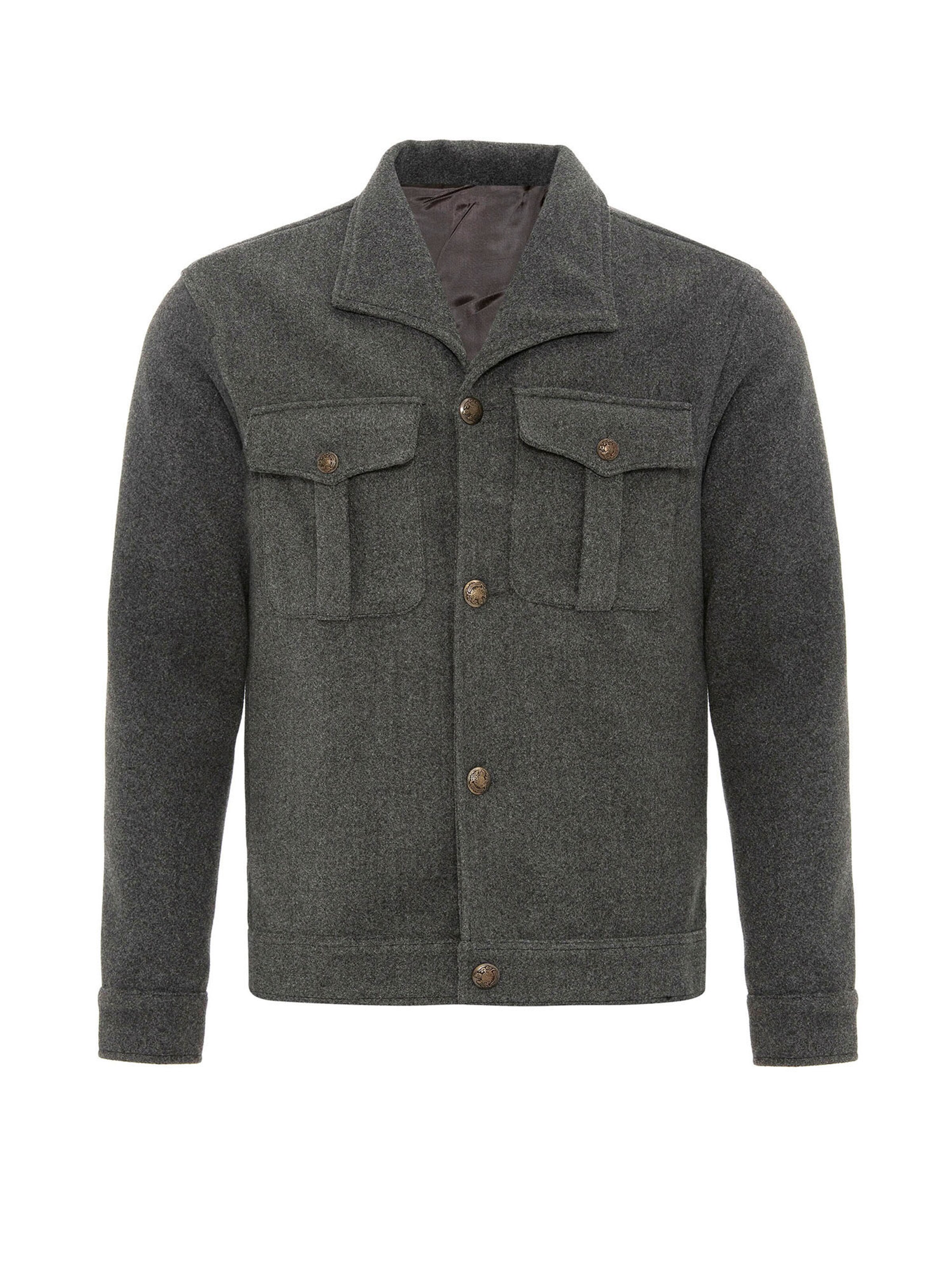 Antioch Between-season jacket in Grey: front