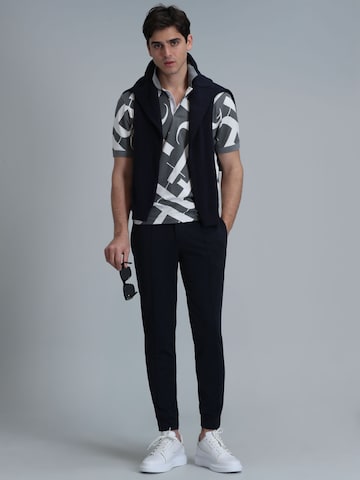 Coupe slim Pantalon Lufian en bleu