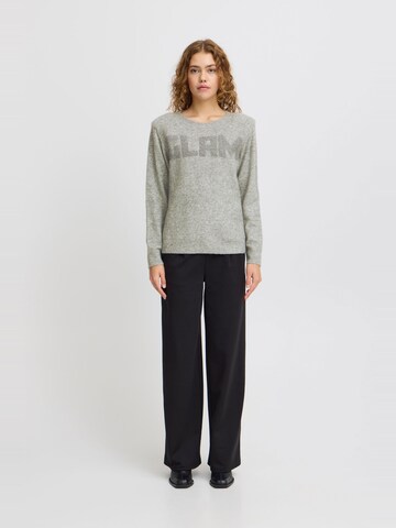 ICHI Pullover 'MACON LS8' in Grau