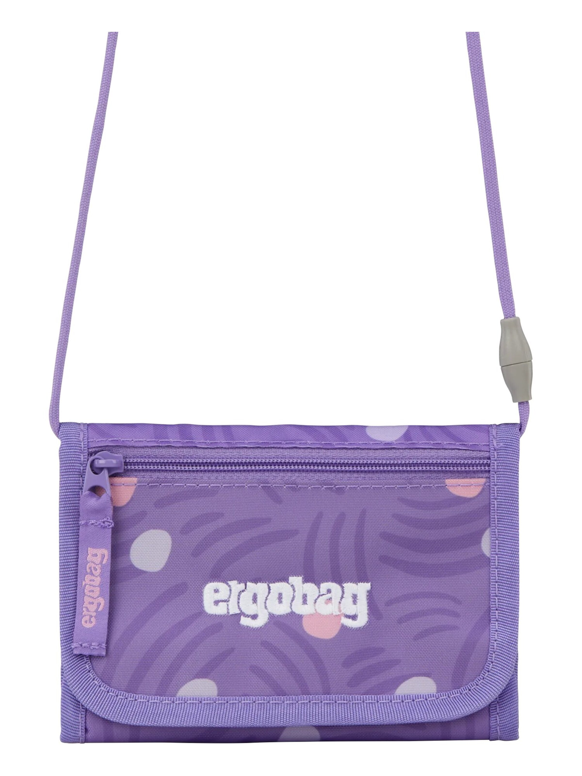 ergobag Wallet 'Brustbeutel Brustbeutel' in Purple: front