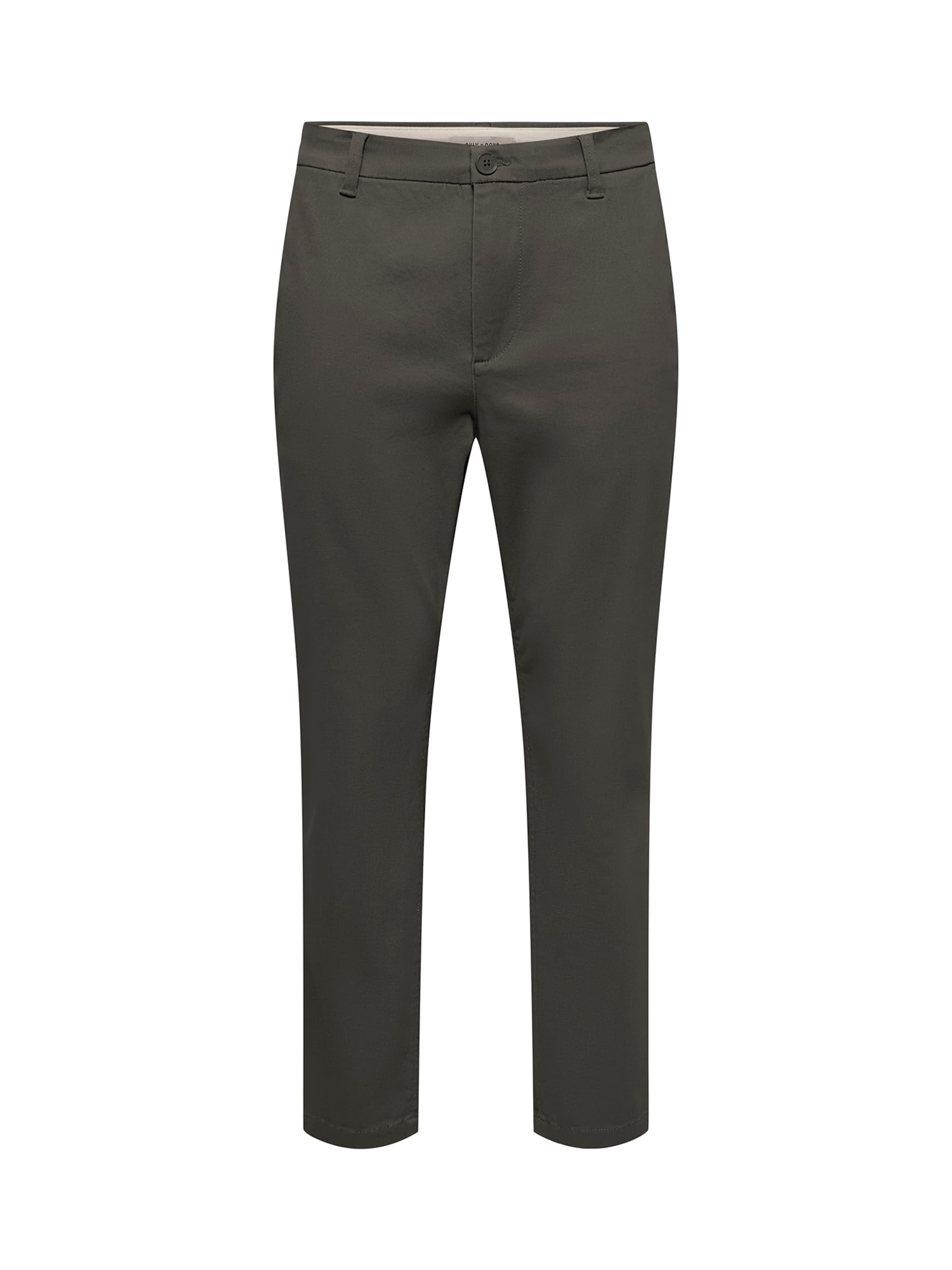 Only & Sons Pantalon chino 'ONSCAM' en 36/32 en anthracite, Vue avec produit