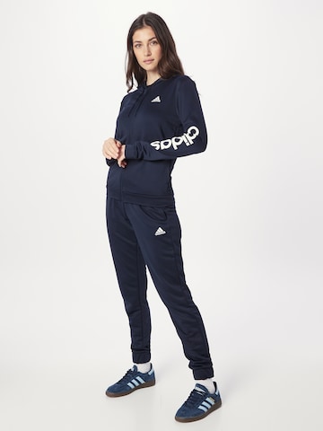 ADIDAS SPORTSWEAR Tracksuit 'Linear' in Blue: front