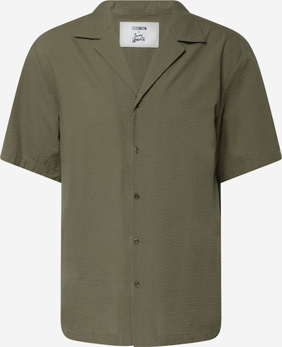 ABOUT YOU x Jaime Lorente Button Up Shirt 'Nico' in Olive, Item view