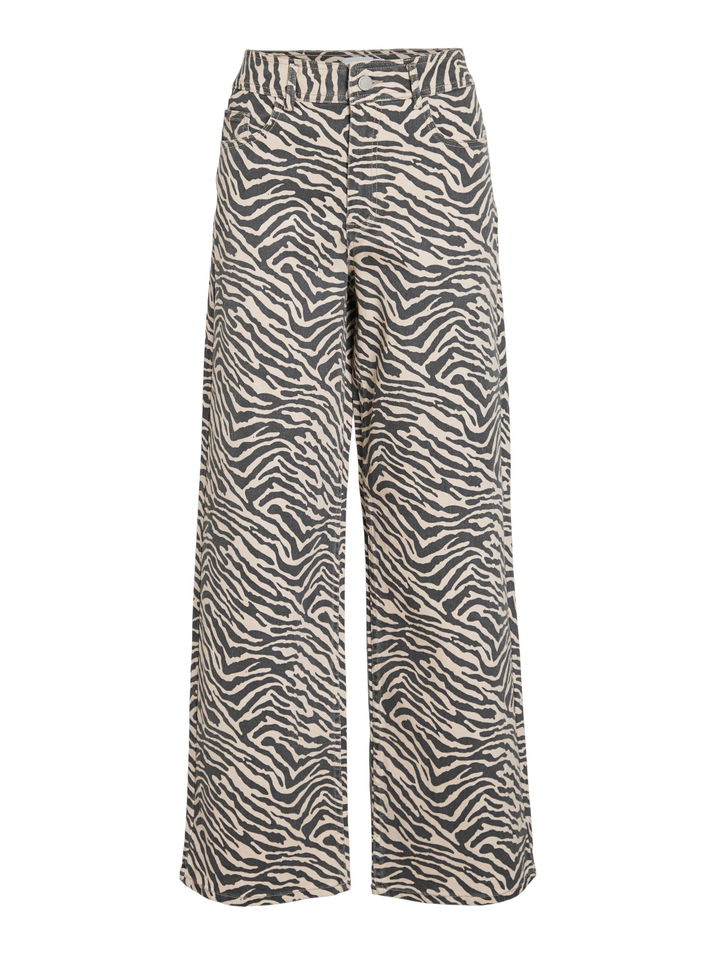 VILA - Loosefit Vaquero en gris: frente