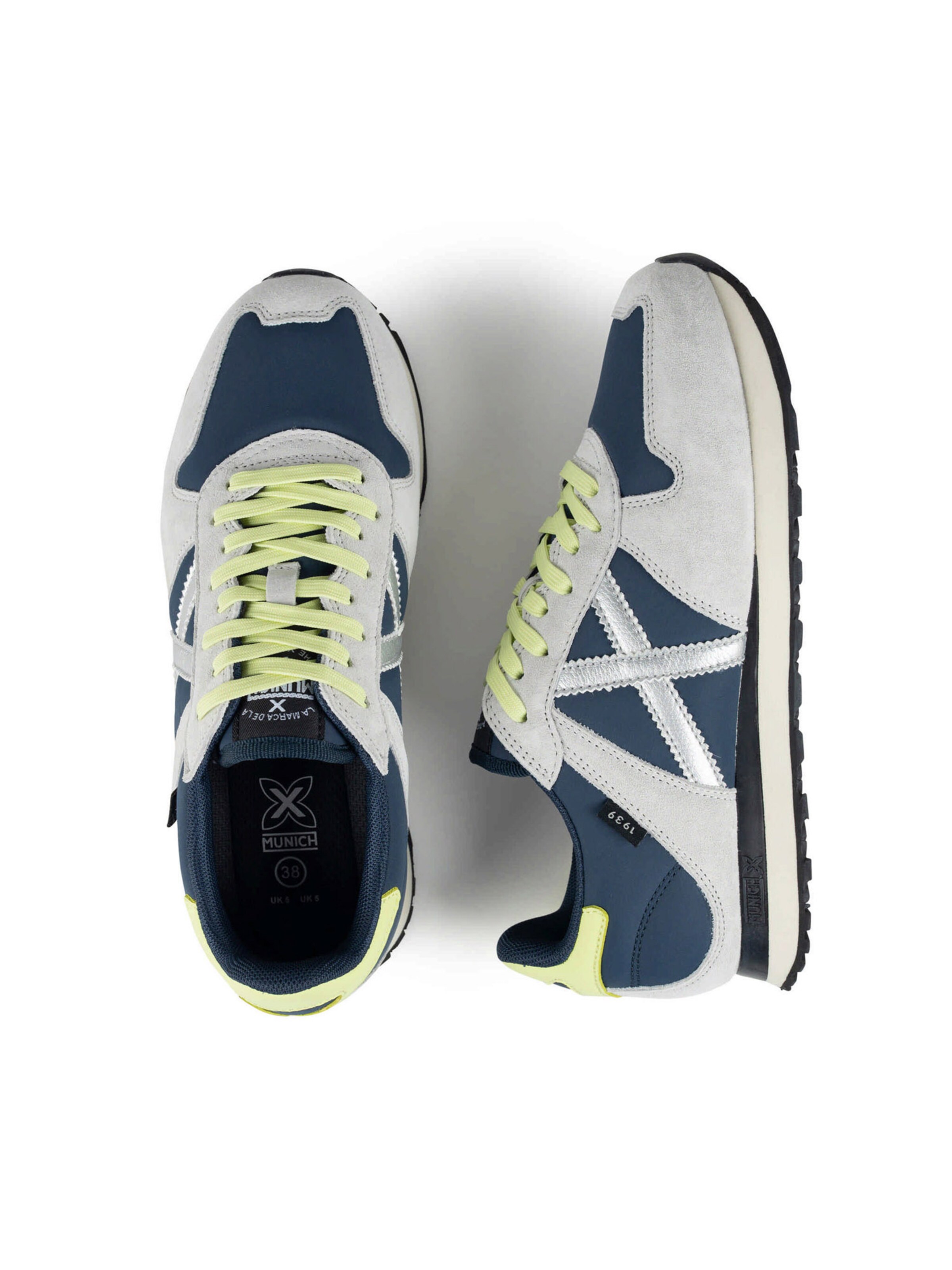 MUNICH Sneakers laag 'MASSANA CLASSIC' in Blauw: bovenkant