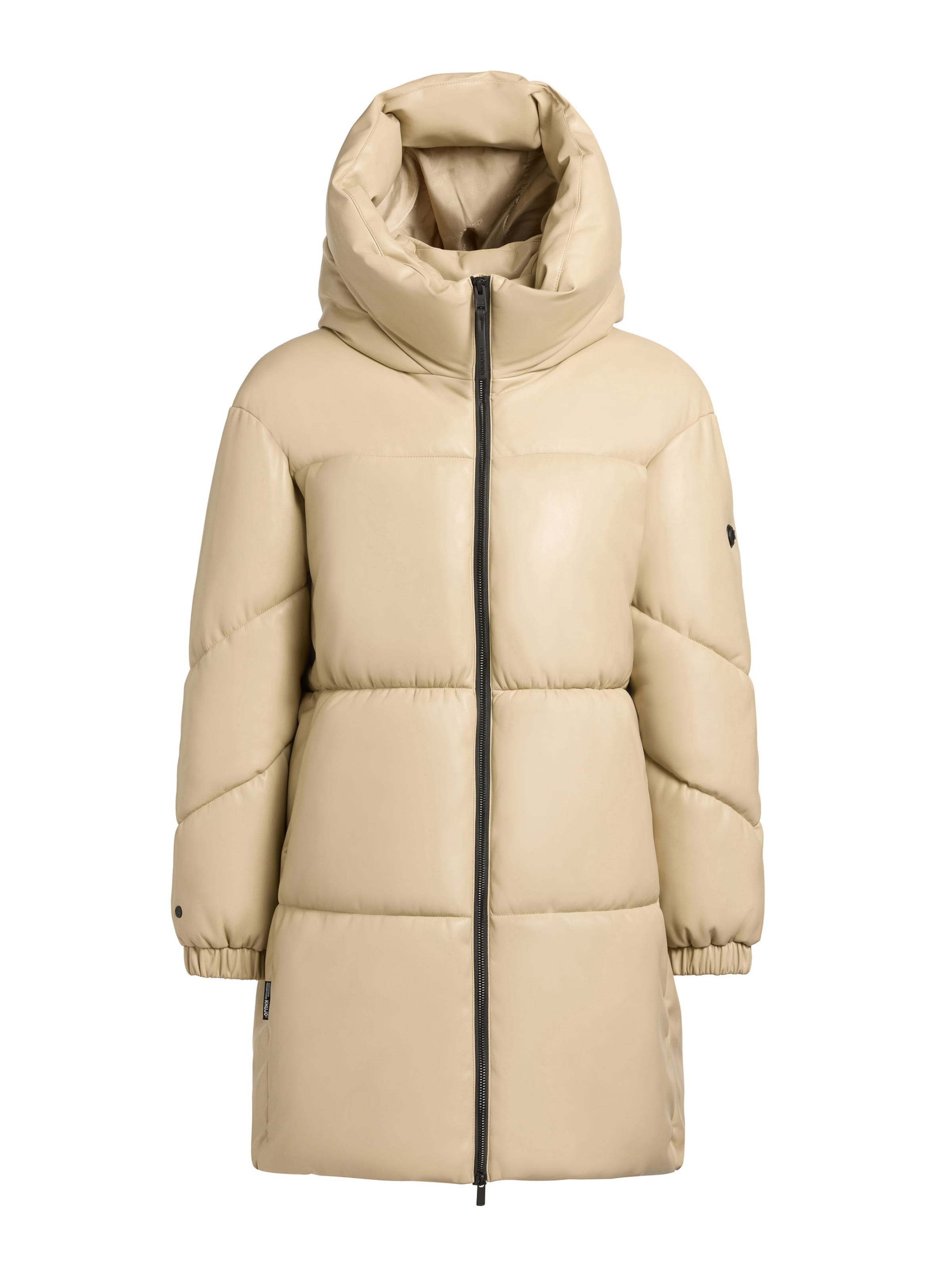 khujo Talvemantel 'Lorsa', värv beež: eest vaates
