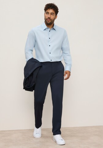 Bruno Banani Regular fit Button Up Shirt in Blue